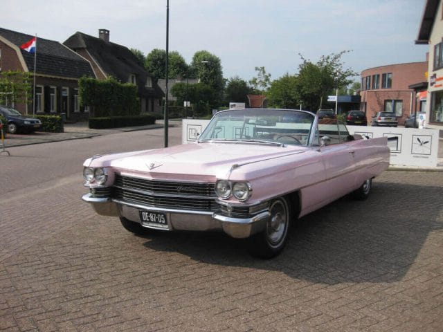 pink cadillac oldtimer huren
